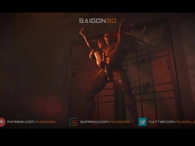 Dbd the oni x felix richter chinese detached bathhouse porn