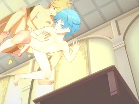 Genshin onus yaoi - aether and chongyun handjob and fucked - coward crossdress japanese asian manga anime film  game porn gay gay chinese porn