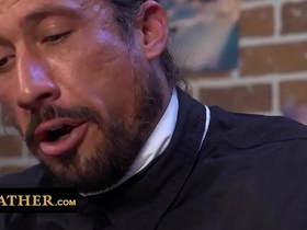 Young boy gets spanked and drilled connected with glass dildo at the end of one's tether the bishop for being naughty and dishonorable chinese handjob gay porn