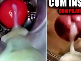 Close-up fuck and cum inside! big unconcerned compilation / fleshlight cum korean unconcerned porn.