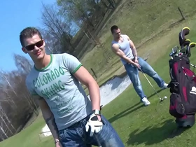 Gaywire - two hot european studs grounding outdoors, no disorganize chinese gay love porn