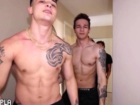 Muscle micky fucks a panhandler bigger than him for the first time! indian gay hot porn video