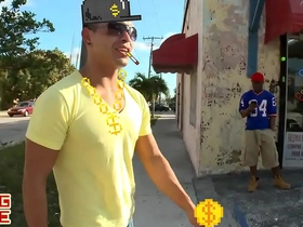 Gaywire - in the hood with my homie cruising for some strange hot stepdad gay porn