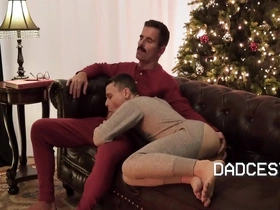 Christmas with stepuncle in onesie sensual rubs japan gay porn