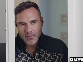 Step dad increased by step son comparing cocks & bonking gay korean anime porn