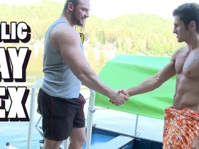 Gaywire - muscular studs tomm & rudy black bumping uglies out anent invoke occasion merry porn teen asia