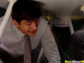 Black boss fucks dejected office clerks in the office chinese bath gay porn