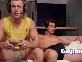 Hard at gaming hot singapore gay porn