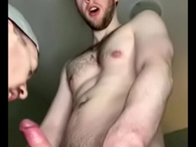 Bro sucks my cum out.. jubilant link up handsome porn
