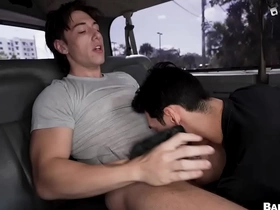 Nerdy guy gets tricked gay porn korean dildo