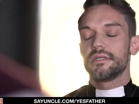 Catholic boy (ryan jacobs) gets special christmas present from priest (dale kuda) - yesfather chinese gay bareback porn