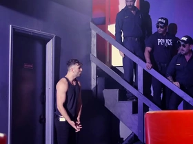 Wild orgy prevalent a bunch of sexy corrupt cops gay korean porn rough