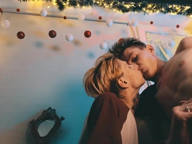 Sweet couple of guys had hot sex chinese police delighted porn