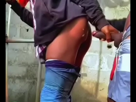 Fucking behind the hostel asia porn gay