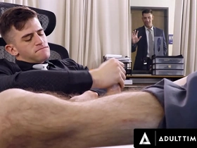 Adult time - trevor brooks' gay boss jordan starr caught him jerking off in the office! anime gay hot porn