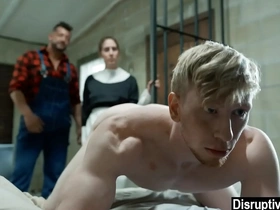 Guy fucked rough overwrought heavy joyful hunk hot anal joyful porn