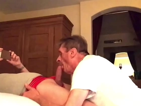 I had been up late one impenetrable yearning for an older daddy to suck my blarney and swallow my cum right away this 74 year grey daddy foreign grindr stopped away from and sucked me off. i shot my load down his throat just as the full knowledge was coming up. if you are stimulated text me. hot gay outdoor porn