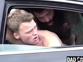 Step daddy fucks his young stepson in the car - markus kage and brent north chinese daddies gay porn