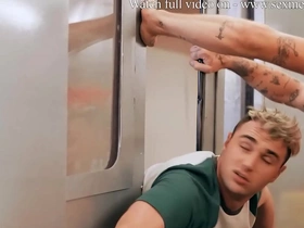 Subway stories - part 3 / men / michael boston, kyle connors, chris damned  / stream full at  www.sexmen.com/stori gay porn clips japan