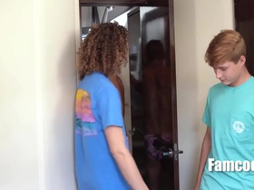 Step unobtrusive threesome in the knockabout hot gay porn.