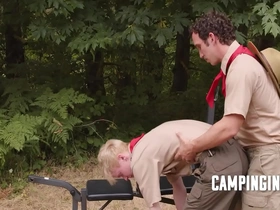 Camp trainer motivates twink to workout gay porn korean boys