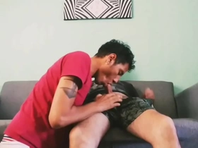 Tarde de mamadas y humo con mi papi hairy. delicia de verga. hot asian guys gay porn
