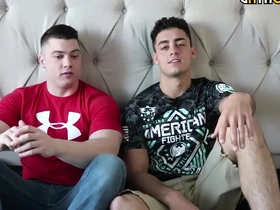 Nick gets balls deep in collins ass for his time ever fucking a guy! korean office gay porn