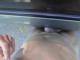 Cumming done with a car teen japan gay porn