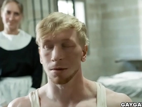 Lucca pounded jesse' hole from behind while they both moans gay indonesia porn video