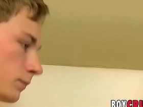 Good expecting twink plays with his dick in the shower unique gay ass hot porn