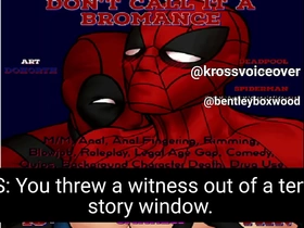 Spiderman and deadpool play water down thailand engrave gay porn