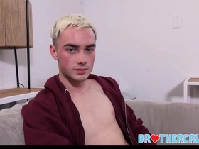 Blonde virgin twink step brother fucked by jock step brother after accidentally taking 's boner pov chinese scat gay porn
