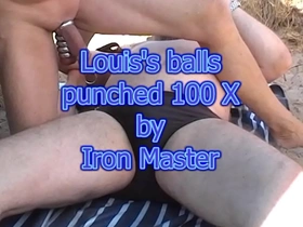 Testicle boxing on louis by iron master porn jubilant japan handsome