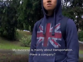 Twink cutie moans with an increment of curses like crazy as he gets his tight ass pounded for some money - czech hunter 564 chinese gay bar porn